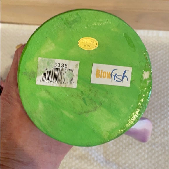 Ceramic Mermaid Alarm clock - Picture 4 of 5